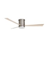 Plafoniera cu ventilator Nova Luce Satin, finisaj nichel satinat, 35W, cod 9953016