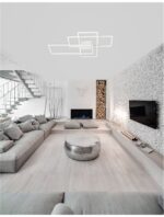 Aplica Nova Luce Bilbao, culoare alb mat, led 55W, cod 9977001 - imagine 3