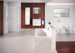 Usa de dus Ravak Chrome CRV1-90/195 cm, profil saten+sticla transparenta - imagine 5