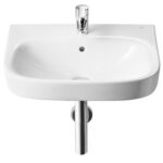 Lavoar suspendat Roca Debba, 55x44x17 cm, alb