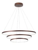 Suspensie Nova Luce Ferrol, finisaj maro satinat, 111 W, cod  6265004