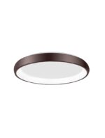 Plafoniera Nova Luce Albi, finisaj maro satinat, 50 W, cod 8105612
