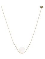 Suspensie Nova Luce Vitton, finisaj auriu lucios/sticla opal, 1x40 W, cod 8279601