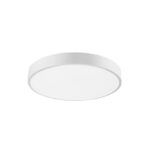 Plafoniera Nova Luce Hadon, finisaj alb satinat, 24 W, cod 9001532