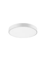 Plafoniera Nova Luce Hadon, finisaj alb satinat, 24 W, cod 9001532