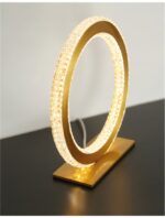 Lampa Nova Luce Cilion, finisaj auriu periat/acril, 20 W, cod 9011136 - imagine 8
