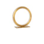 Lampa Nova Luce Cilion, finisaj auriu periat/acril, 20 W, cod 9011136