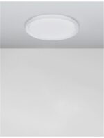 Plafoniera Nova Luce Troy, finisaj alb mat, 40 W, cod 9053591 - imagine 8