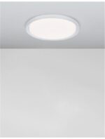 Plafoniera Nova Luce Troy, finisaj alb mat, 40 W, cod 9053591 - imagine 7