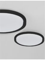 Plafoniera Nova Luce Troy, finisaj negru mat, 40 W, cod 9053592 - imagine 8