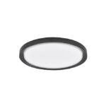 Plafoniera Nova Luce Troy, finisaj negru mat, 40 W, cod 9053592