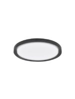 Plafoniera Nova Luce Troy, finisaj negru mat, 40 W, cod 9053592