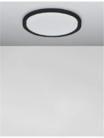 Plafoniera Nova Luce Troy, finisaj negru mat, 40 W, cod 9053592 - imagine 7