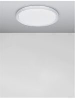 Plafoniera Nova Luce Troy, finisaj alb mat, 50 W, cod 9053593 - imagine 7