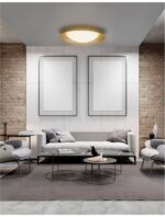Plafoniera Nova Luce Zano, finisaj auriu, 28 W, cod 9053821 - imagine 9
