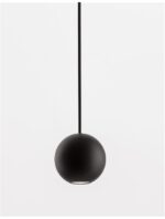 Pendul Nova Luce Nocci, finisaj negru mat, 4.5 W, cod 9103212 - imagine 8