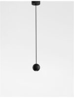 Pendul Nova Luce Nocci, finisaj negru mat, 4.5 W, cod 9103212 - imagine 6