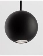 Pendul Nova Luce Nocci, finisaj negru mat, 4.5 W, cod 9103212 - imagine 5
