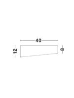 Plafoniera Nova Luce Maggio, finisaj alb satinat, 30 W, cod 9111262 - imagine 2