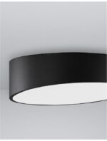Plafoniera Nova Luce Maggio, finisaj negru satinat, 60 W, cod 9111361 - imagine 6