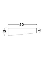 Plafoniera Nova Luce Maggio, finisaj alb satinat, 60 W, cod 9111362 - imagine 2