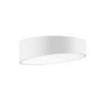 Plafoniera Nova Luce Maggio, finisaj alb satinat, 60 W, cod 9111362