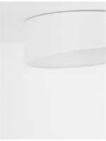 Plafoniera Nova Luce Maggio, finisaj alb satinat, 60 W, cod 9111362 - imagine 5