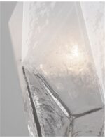 Suspensie Nova Luce Ice, finisaj alb mat/sticla alba degrade, 5x5 W, cod 9160235 - imagine 9