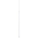 Pendul Nova Luce Ultrathin, finisaj alb satinat, 3 W, cod 9184021