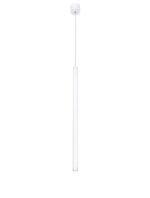 Pendul Nova Luce Ultrathin, finisaj alb satinat, 3 W, cod 9184021