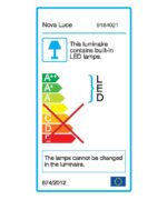 Pendul Nova Luce Ultrathin, finisaj alb satinat, 3 W, cod 9184021 - imagine 5