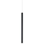 Pendul Nova Luce Ultrathin, finisaj negru satinat, 3 W, cod 9184022