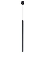 Pendul Nova Luce Ultrathin, finisaj negru satinat, 3 W, cod 9184022