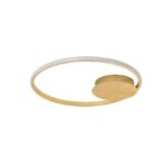 Plafoniera Nova Luce Fuline, finisaj auriu, 32 W, cod 9348071