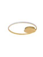 Plafoniera Nova Luce Fuline, finisaj auriu, 32 W, cod 9348071
