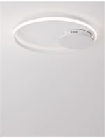 Plafoniera Nova Luce Fuline, finisaj alb satinat, 32 W, cod 9348072 - imagine 8