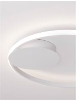 Plafoniera Nova Luce Fuline, finisaj alb satinat, 32 W, cod 9348072 - imagine 6