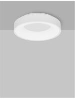 Plafoniera Nova Luce Rando Thin, finisaj alb mat, 30 W, cod 9353830 - imagine 8