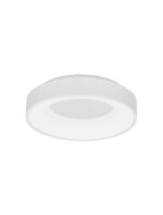 Plafoniera Nova Luce Rando Thin, finisaj alb mat, 30 W, cod 9353830
