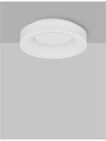 Plafoniera Nova Luce Rando Thin, finisaj alb mat, 30 W, cod 9353830 - imagine 7