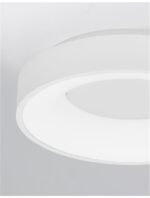 Plafoniera Nova Luce Rando Thin, finisaj alb mat, 30 W, cod 9353830 - imagine 6