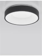 Plafoniera Nova Luce Rando Thin, finisaj negru mat, 30 W, cod 9353831 - imagine 9