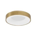 Plafoniera Nova Luce Rando Thin, finisaj auriu periat, 30 W, cod 9353832