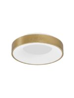 Plafoniera Nova Luce Rando Thin, finisaj auriu periat, 30 W, cod 9353832