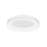 Plafoniera Nova Luce Rando Thin, finisaj alb mat, 50 W, cod 9353852
