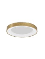 Plafoniera Nova Luce Rando Thin, finisaj auriu periat, 50 W, cod 9353854
