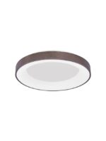 Plafoniera Nova Luce Rando Thin, finisaj maro periat, 50 W, cod 9353855