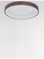 Plafoniera Nova Luce Rando Thin, finisaj maro periat, 50 W, cod 9353855 - imagine 4
