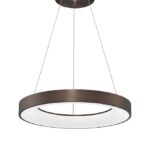 Suspensie Nova Luce Rando Thin, finisaj maro periat, 50 W, cod 9453455