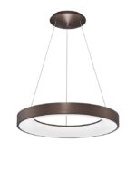 Suspensie Nova Luce Rando Thin, finisaj maro periat, 50 W, cod 9453455
